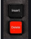 Système DELETE standard sans insertion